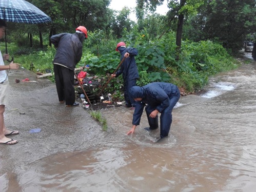 兴国城管：第一时间采取措施应对 连续强降雨 2